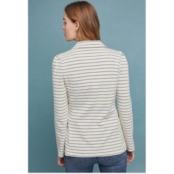 Anthropologie Francoise Cotton Blazer - Picture 2 of 9